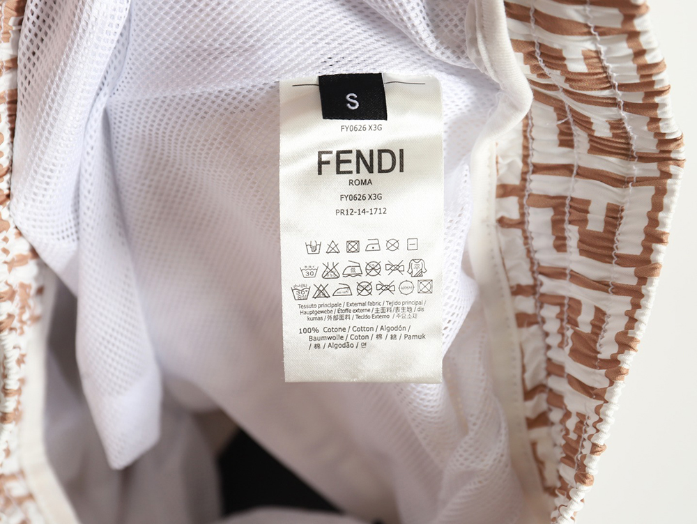 F**di classic ff full indonesian dragon shorts