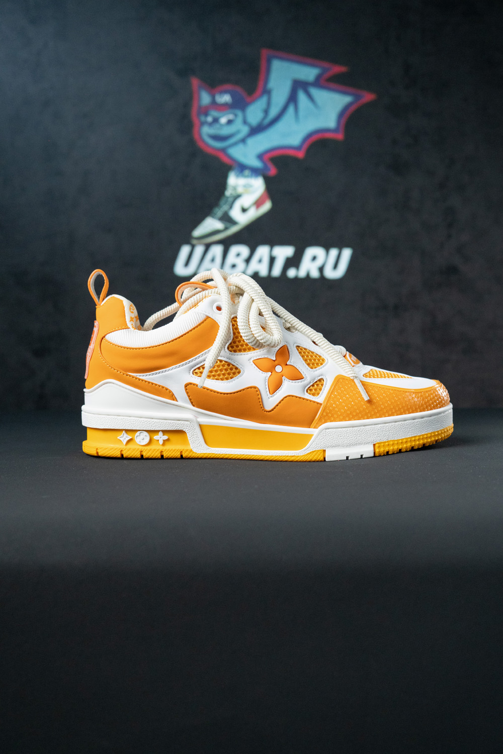 l0*is V*t0n lv skate sneaker yellow white