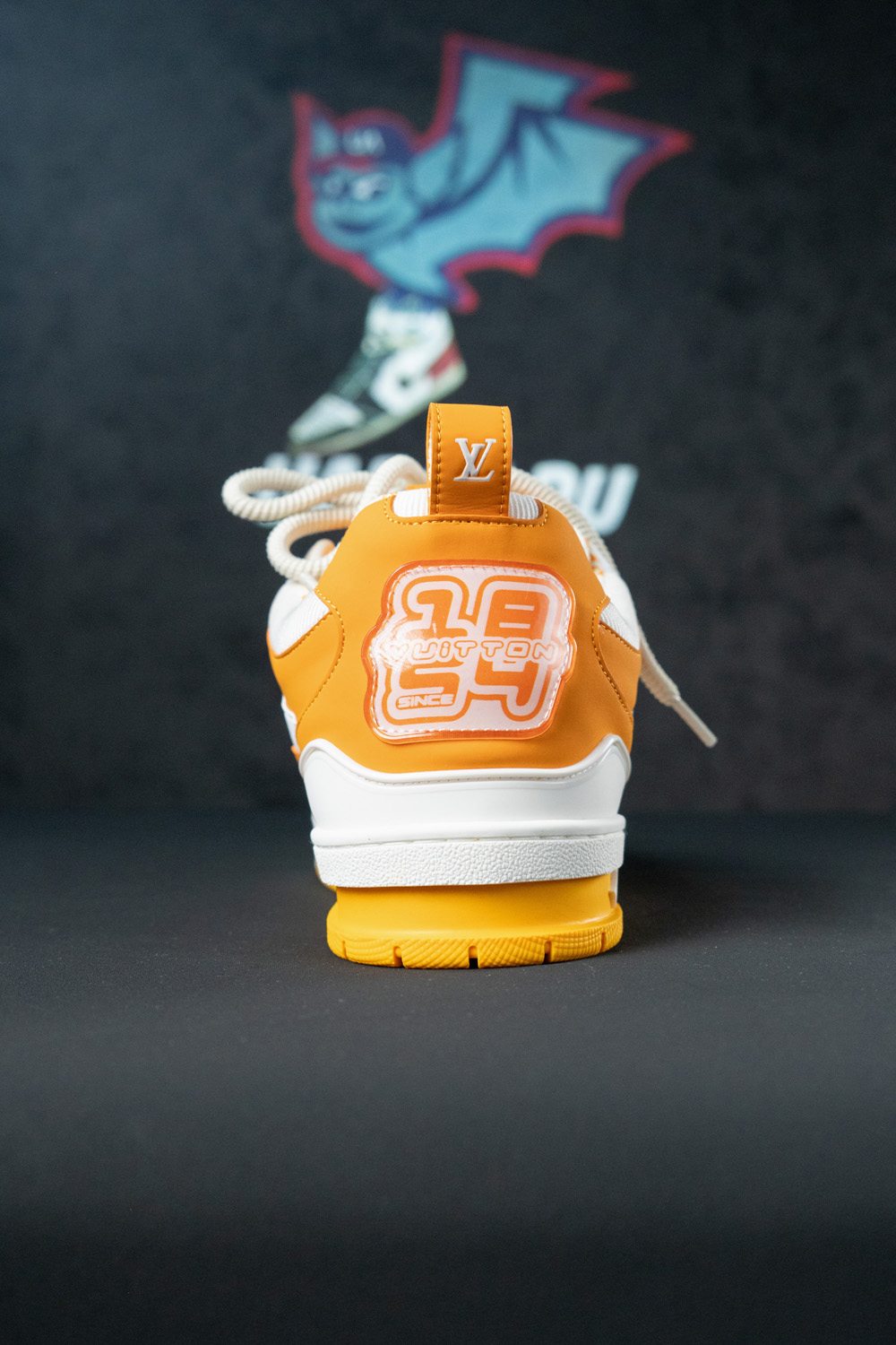 l0*is V*t0n lv skate sneaker yellow white