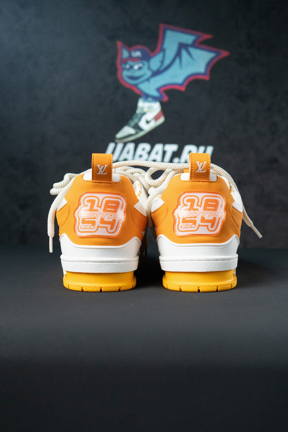 l0*is V*t0n lv skate sneaker yellow white