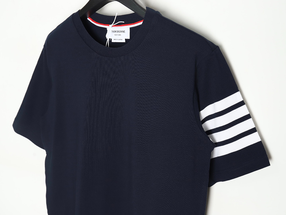Thom Browne classic four-bar short sleeve TSK2