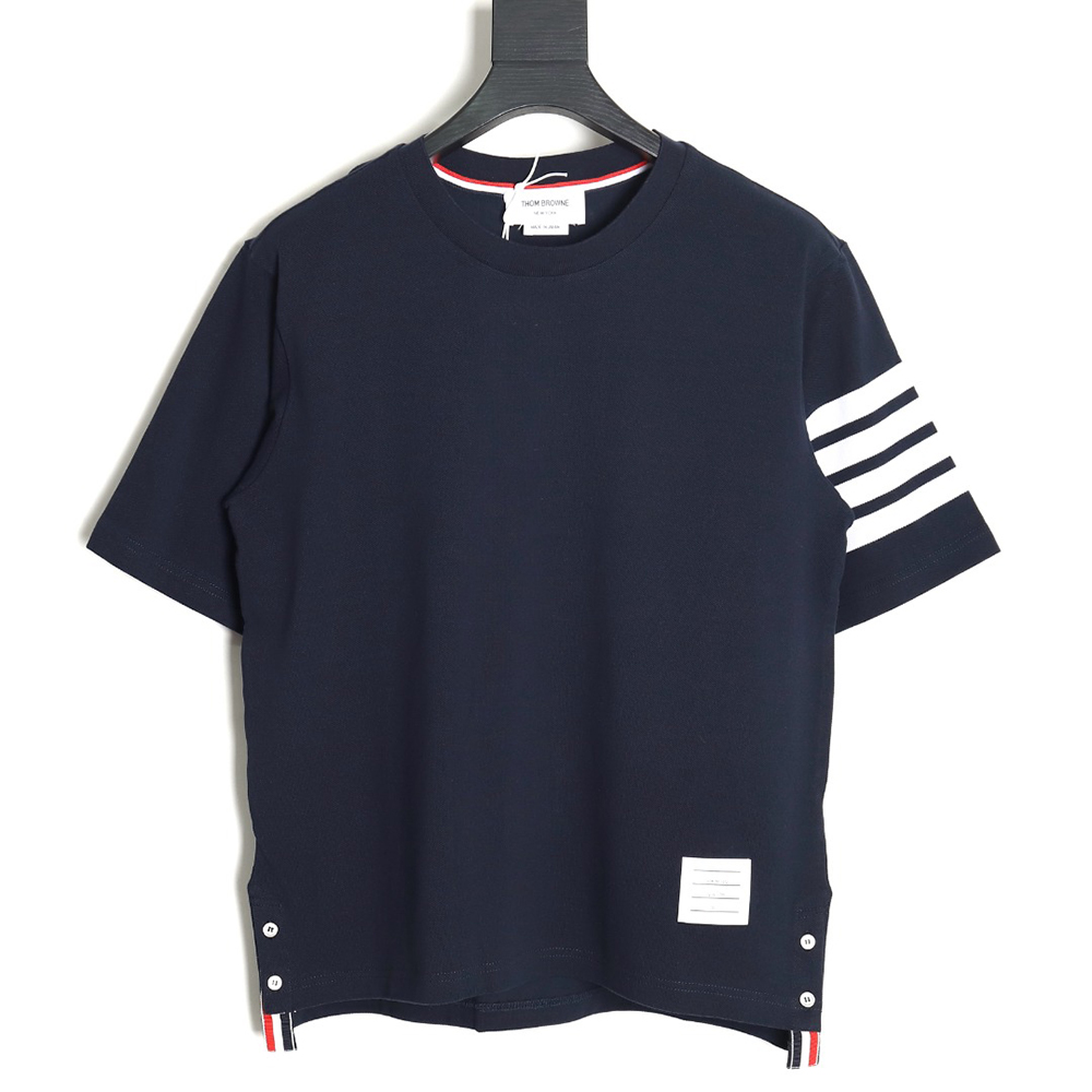 Thom Browne classic four-bar short sleeve TSK2