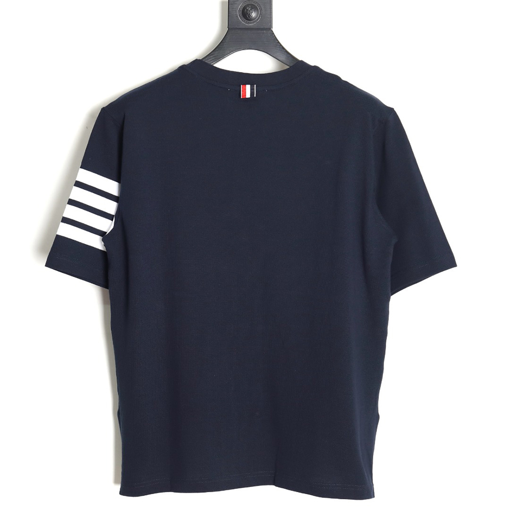 Thom Browne classic four-bar short sleeve TSK2