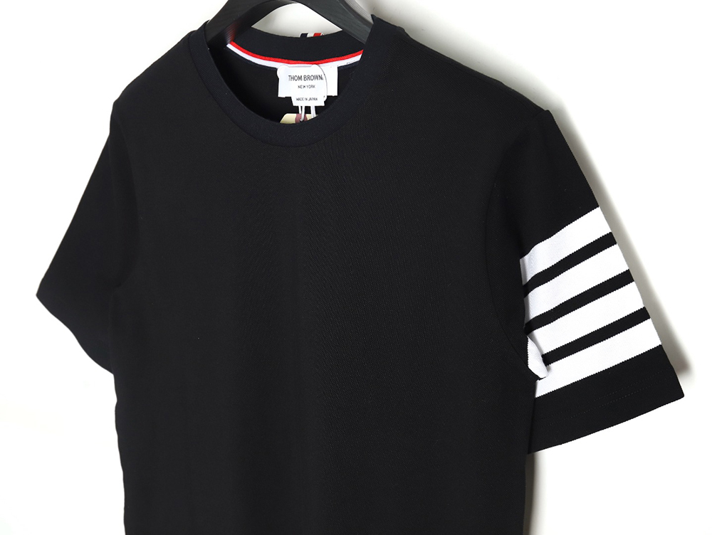 Thom Browne classic four-bar short sleeve TSK3