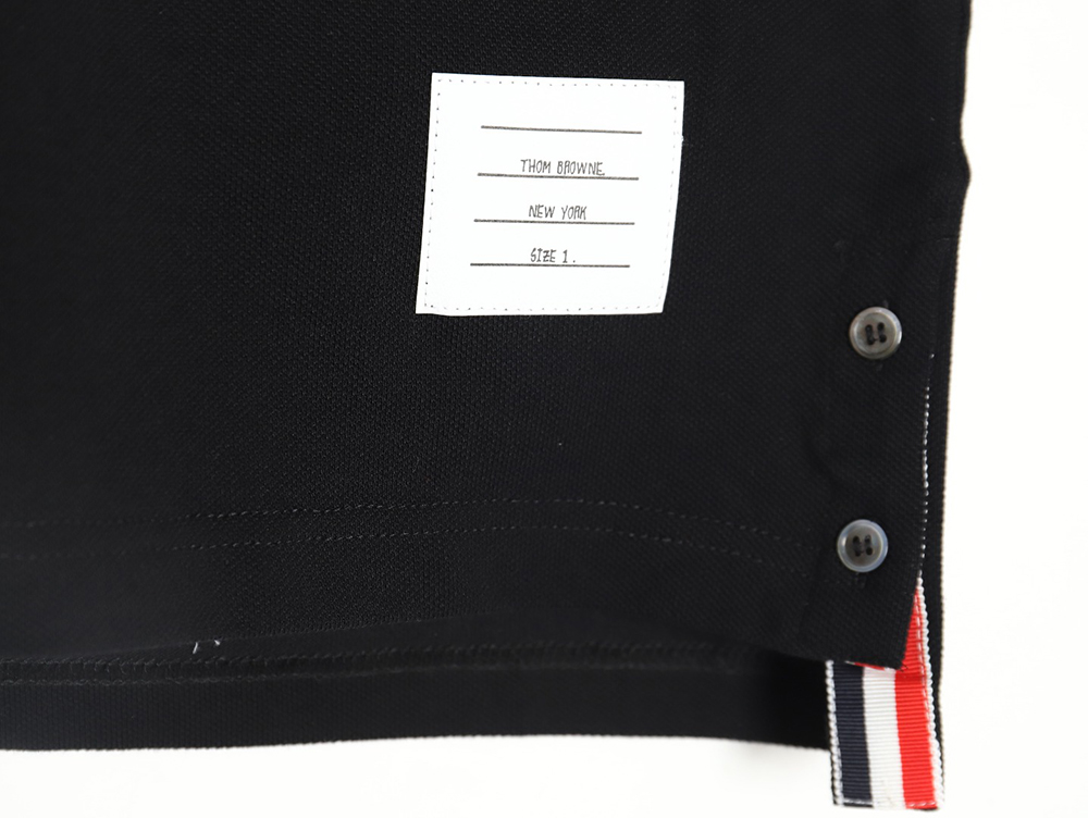 Thom Browne classic four-bar short sleeve TSK3