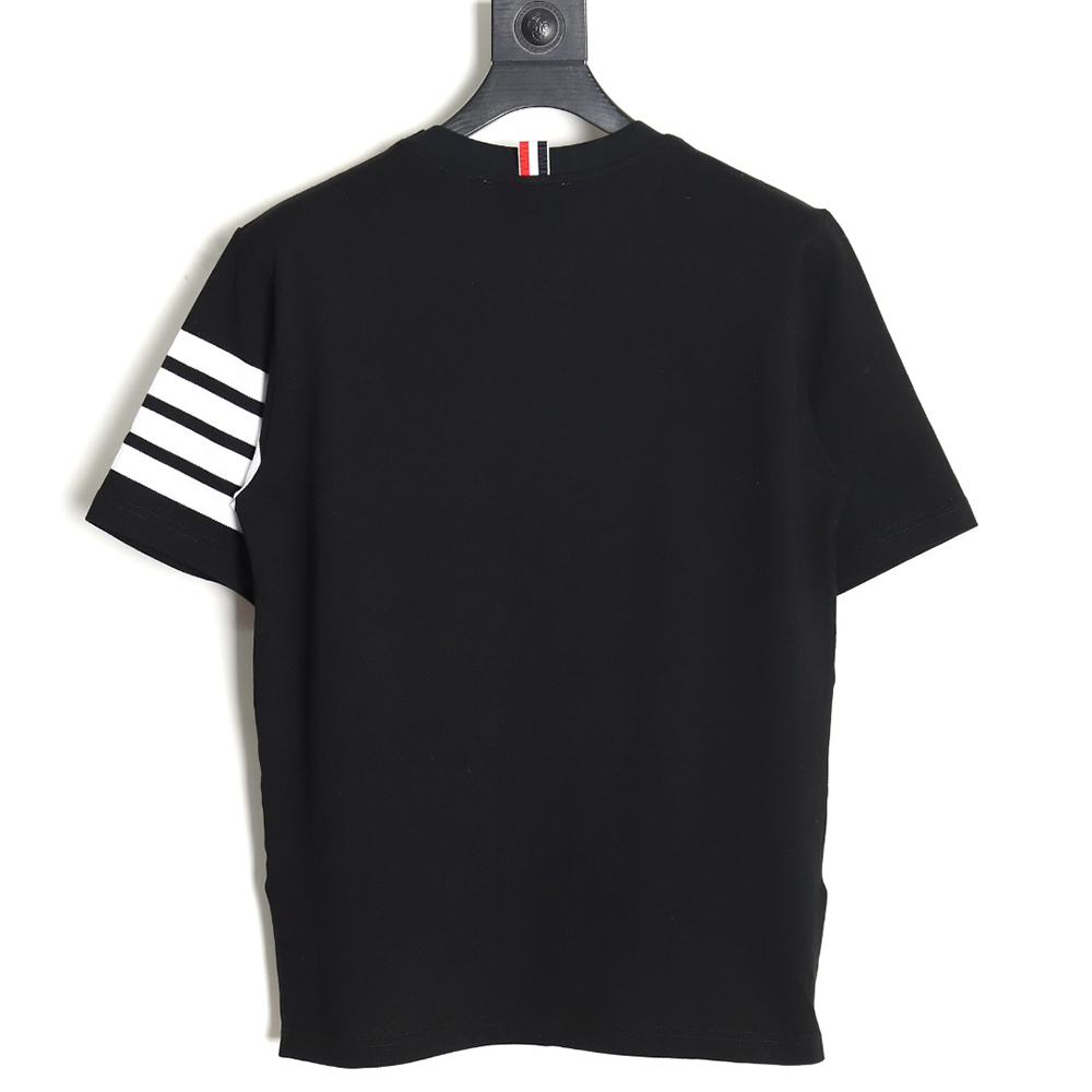 Thom Browne classic four-bar short sleeve TSK3