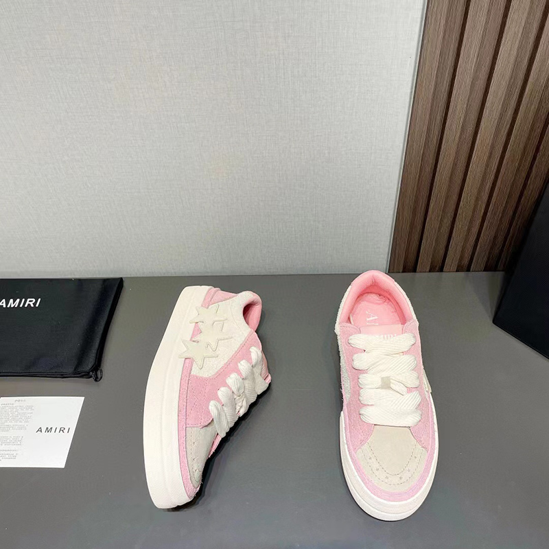 Amiri Sunset Skate Low Birch Pink