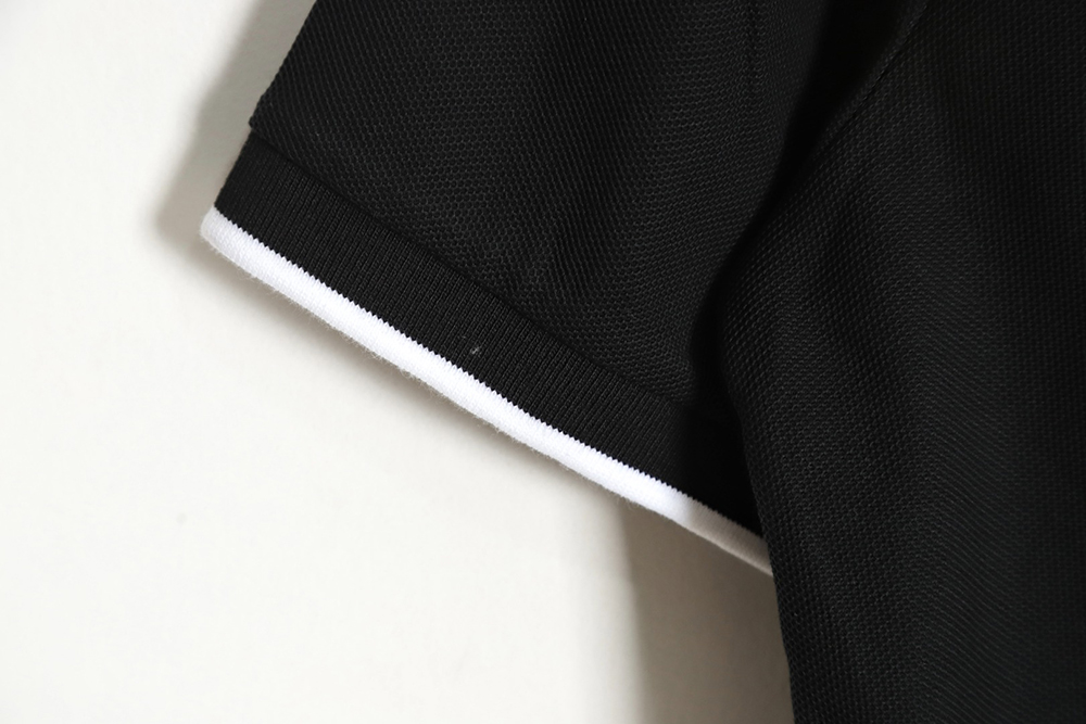 B**rry bbr23ss towel embroidery circle short-sleeved polo shirt tsk4