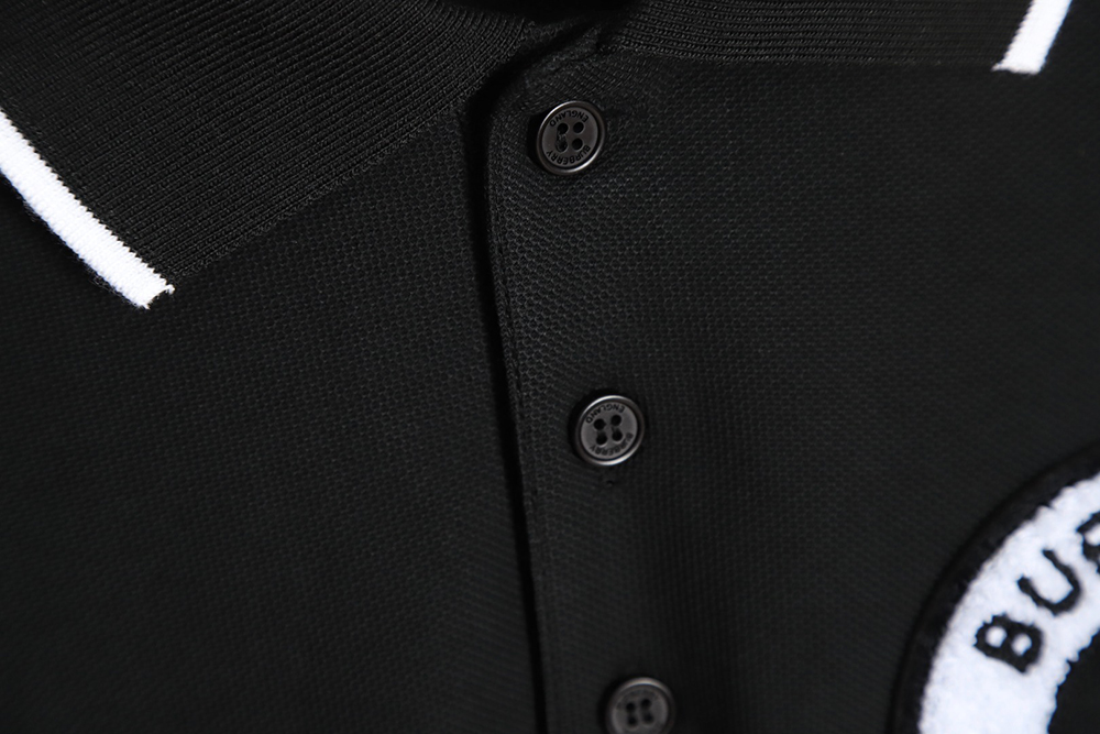 B**rry bbr23ss towel embroidery circle short-sleeved polo shirt tsk4