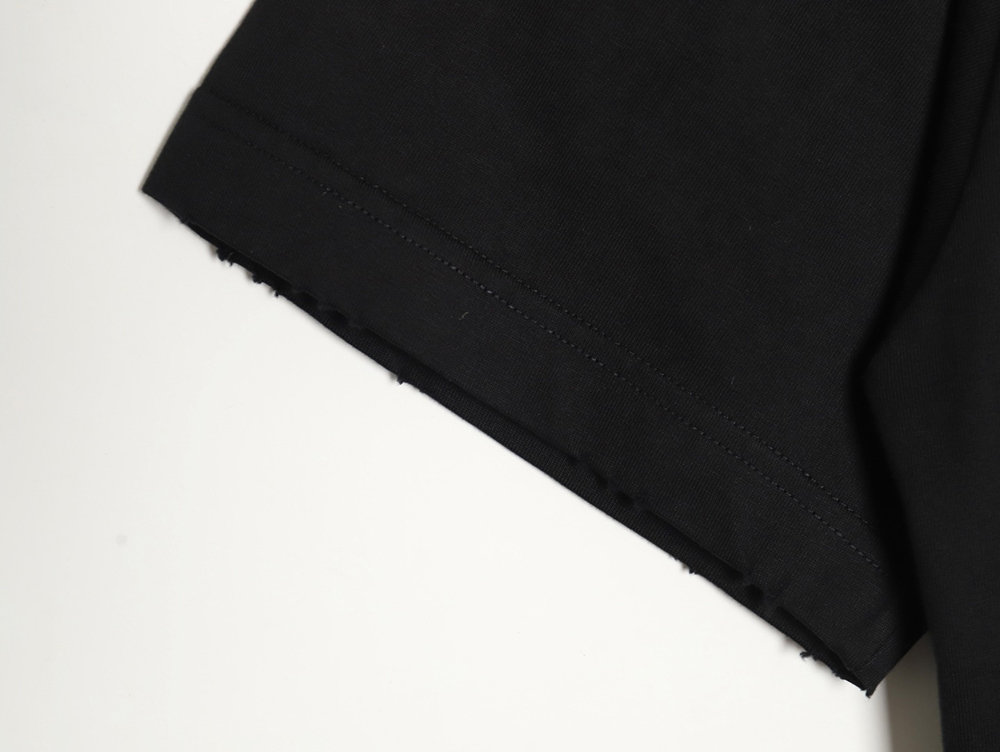 Ba*len*cia*ga 24ss new sanskrit back destruction short-sleeved t-shirt