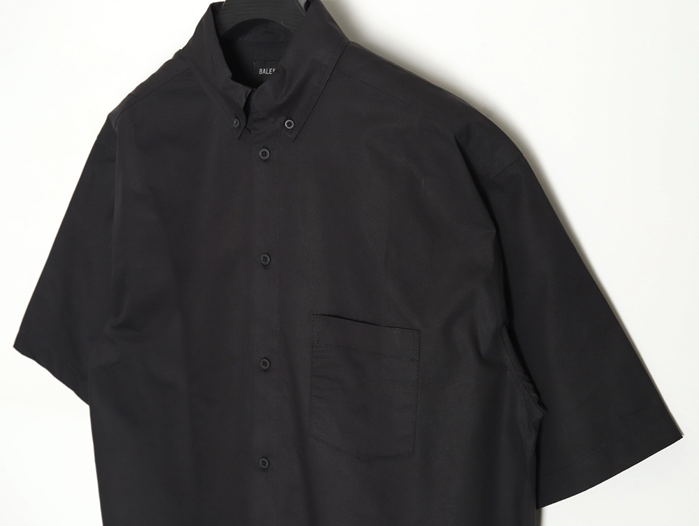 Ba*len*cia*ga 24ss fuzzy cola print short-sleeved shirt