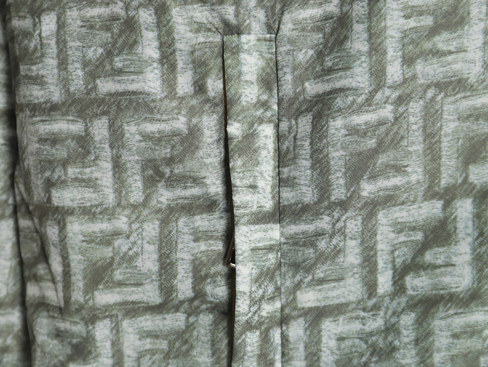 F**di fd24ss green ff reversible nylon jacket hooded jacket