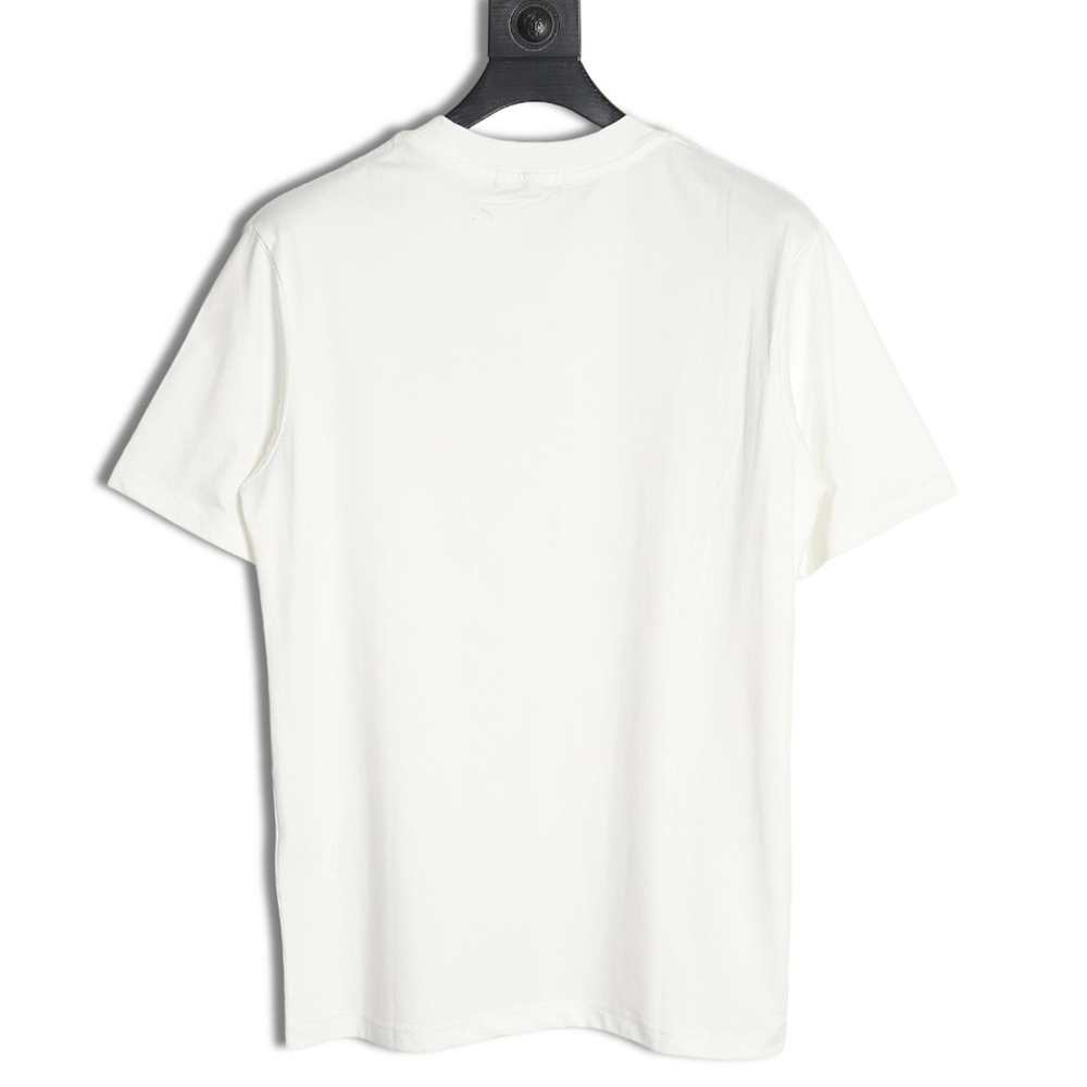 F**di double f color block embroidered short sleeves