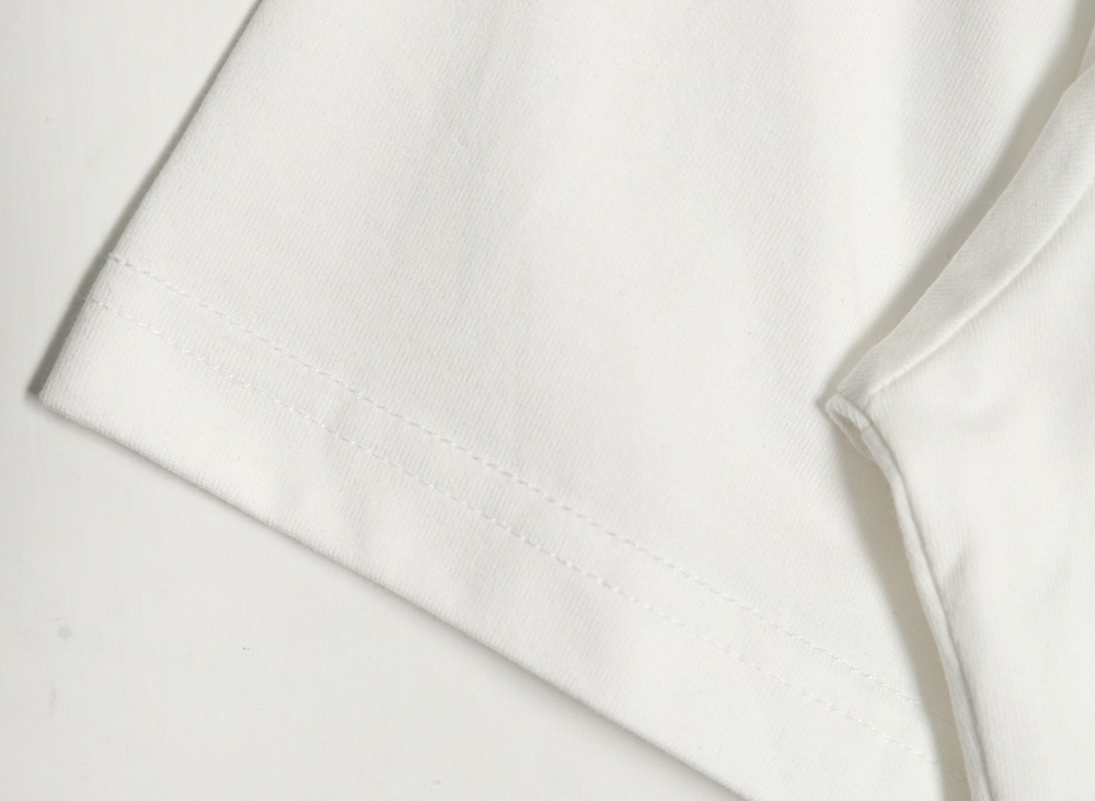 F**di double f color block embroidered short sleeves