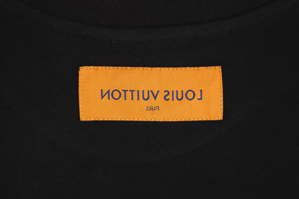 l0*is V*t0n 23ss old flower letter logo printed short sleeve tsk2