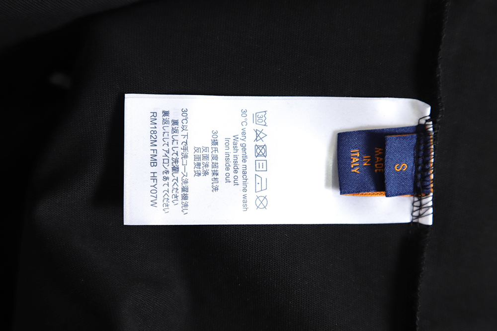 l0*is V*t0n 23ss old flower letter logo printed short sleeve tsk2