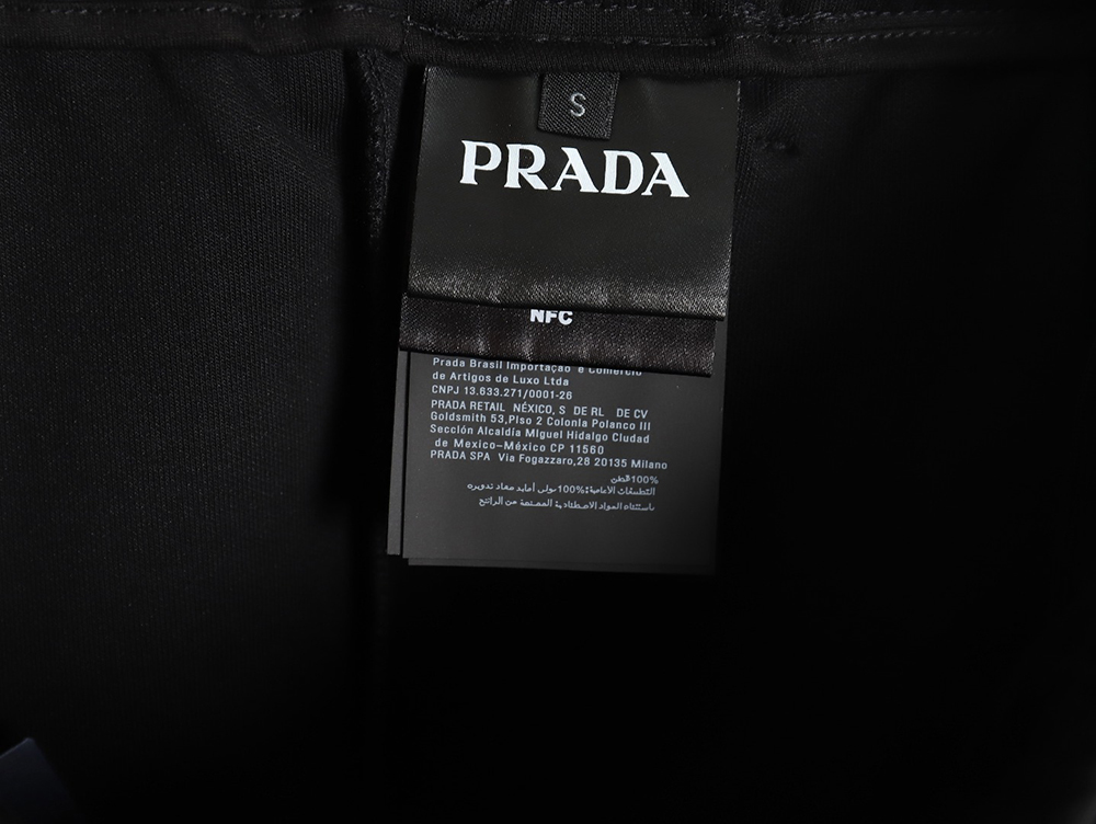 Pra*a prd24ss side nylon pocket cotton cargo shorts