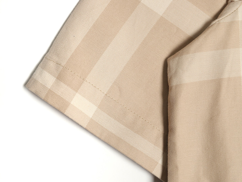 B**rry double pocket plaid short sleeve shirt