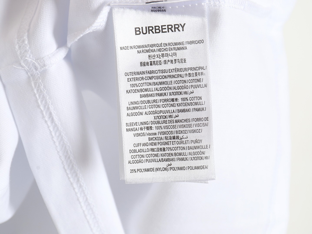 B**rry 24ss square horse short sleeve t-shirt