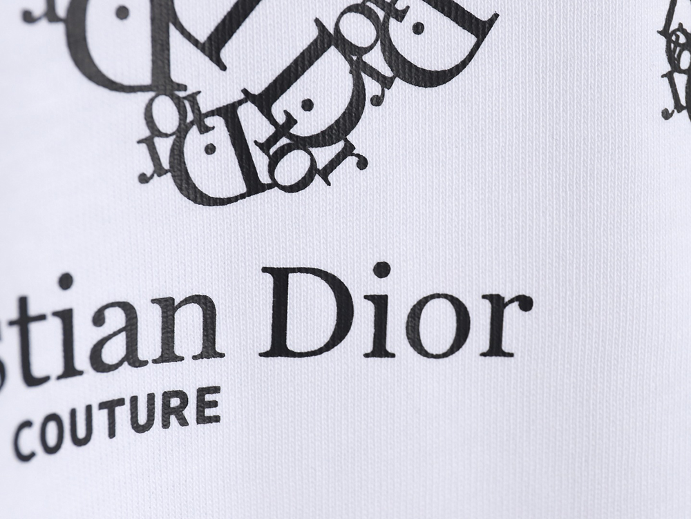 D*or 24ss monogram short-sleeved t-shirt