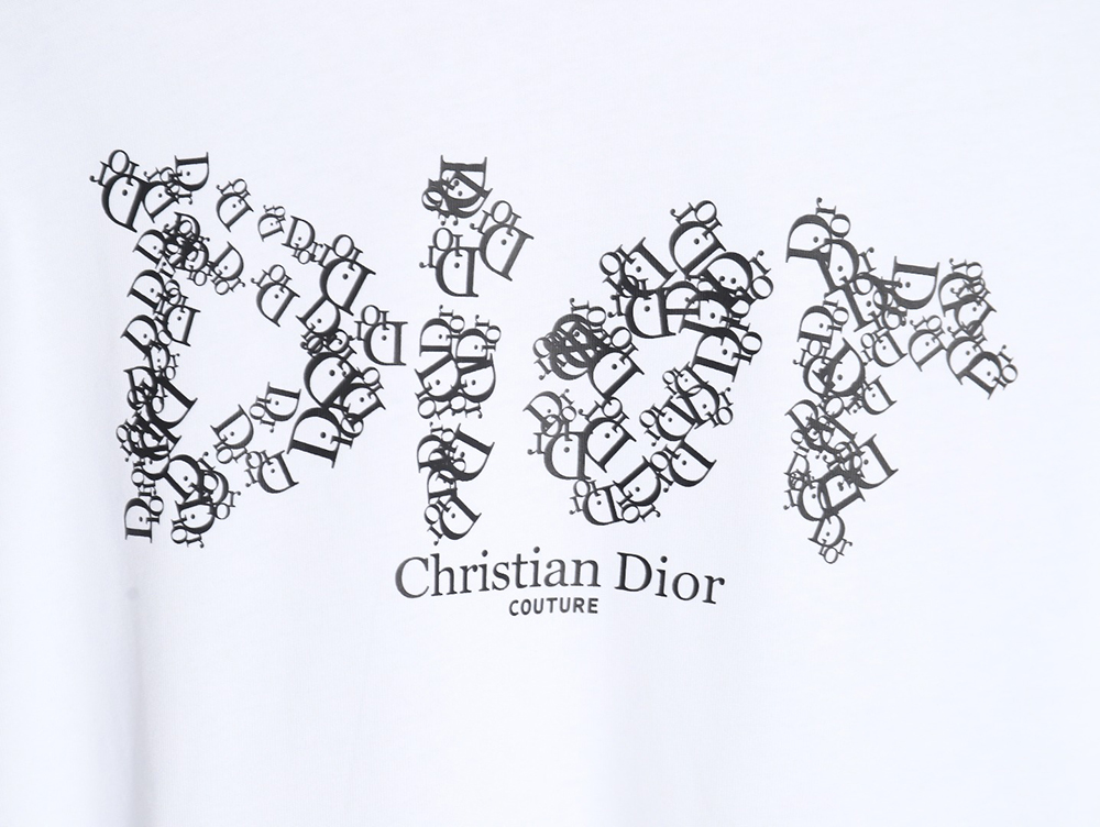 D*or 24ss monogram short-sleeved t-shirt