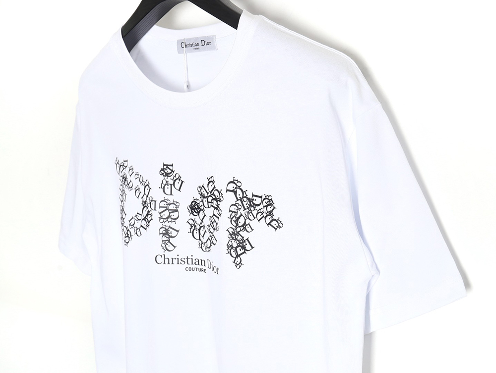 D*or 24ss monogram short-sleeved t-shirt