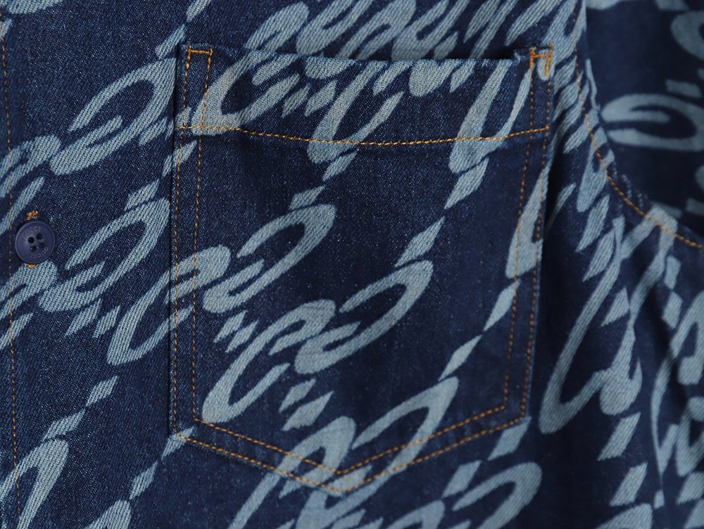 G*u*i 24ss spring and summer new classic jacket short sleeve shirt