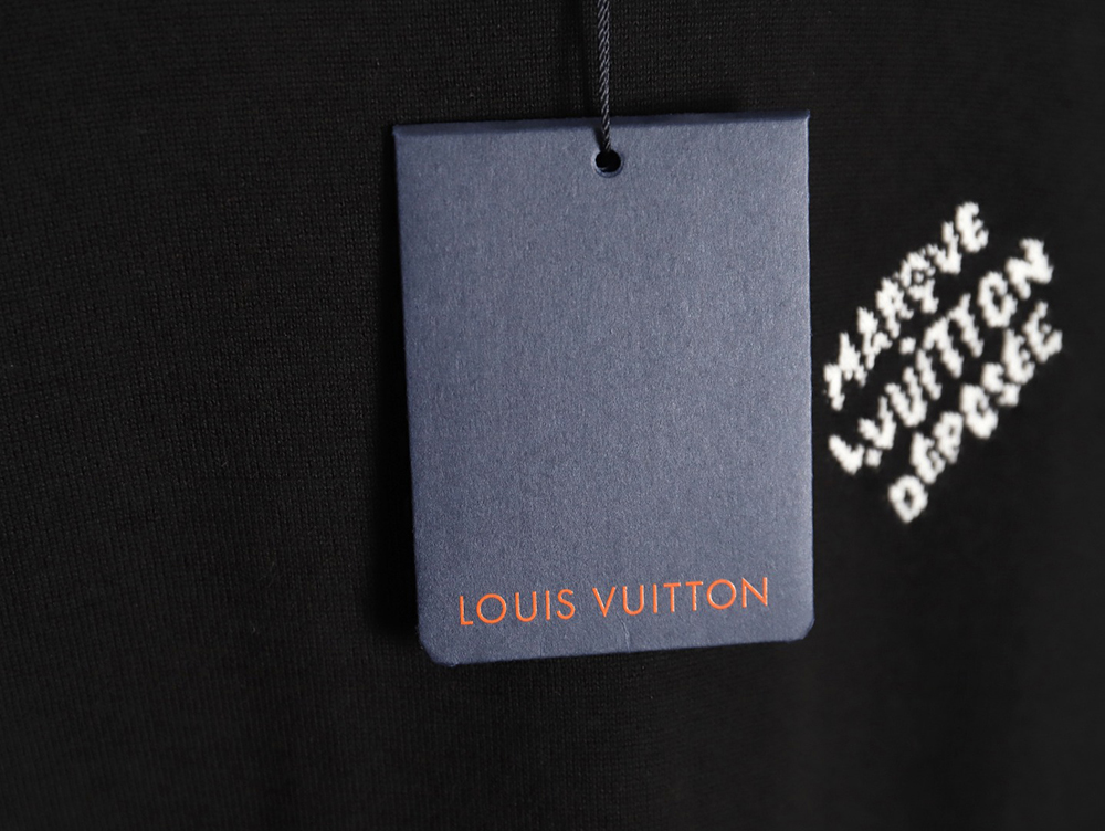 l0*is V*t0n 24ss cuff monogram jacquard knitted short sleeves