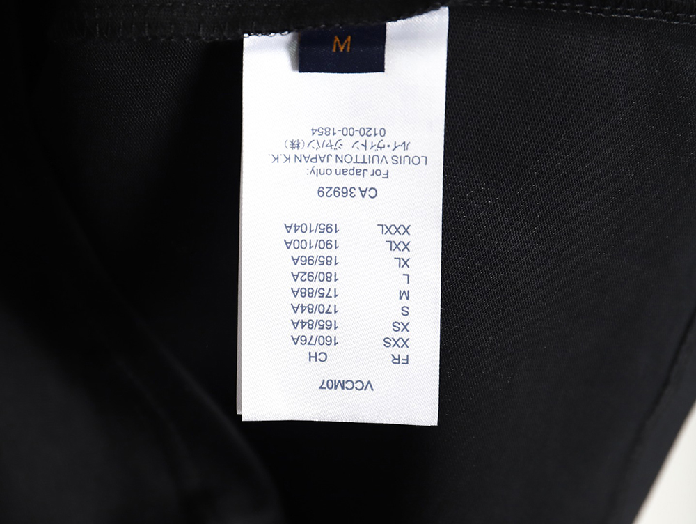 lv Ch**me He**ts co-branded letter print short-sleeve