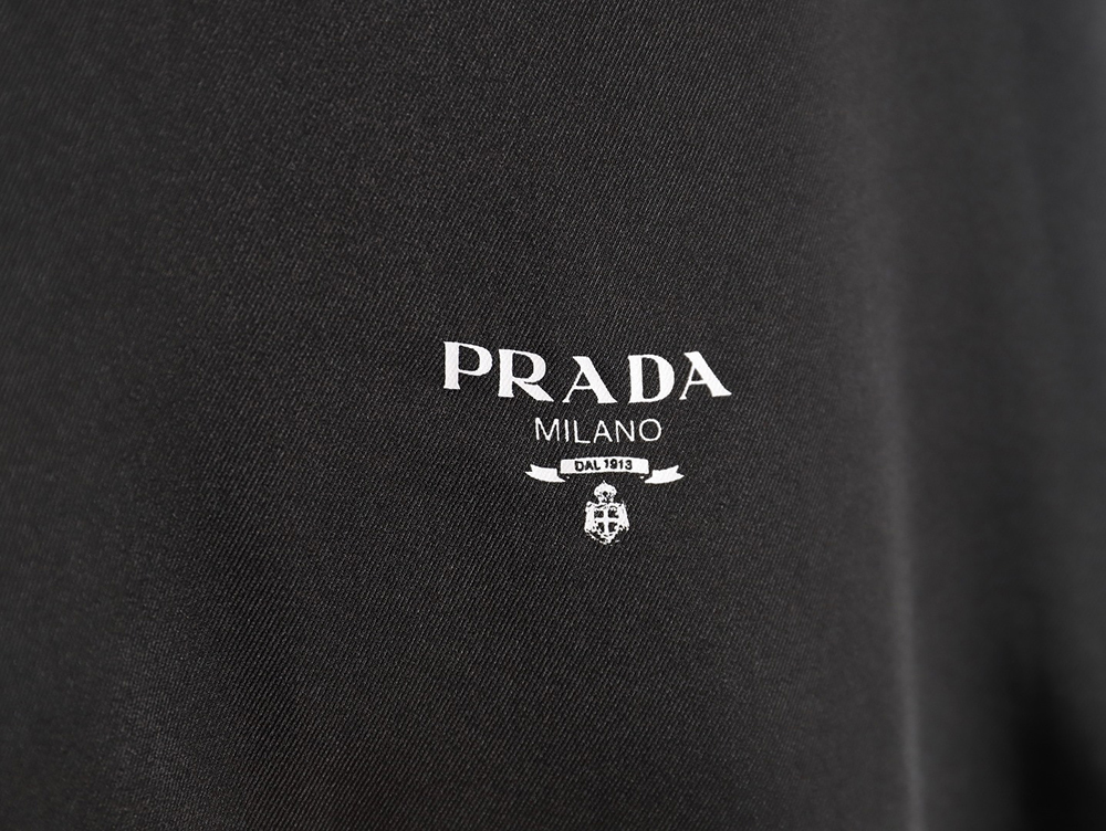 Pra*a 24ss mulberry silk ribbon hem hooded jacket