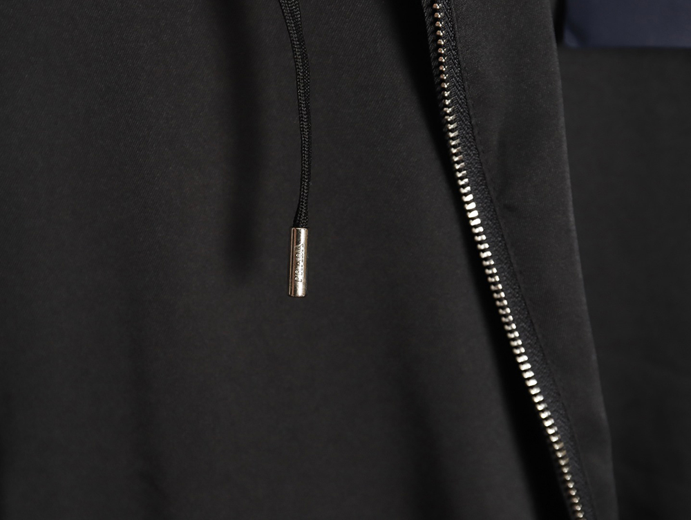 Pra*a 24ss mulberry silk ribbon hem hooded jacket