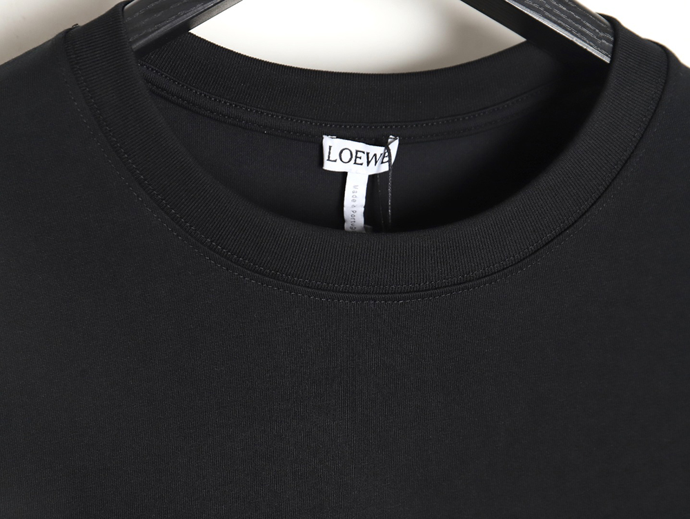 L0ew* 24ss dragon year limited edition logo embroidered short sleeve t-shirt_tsk1