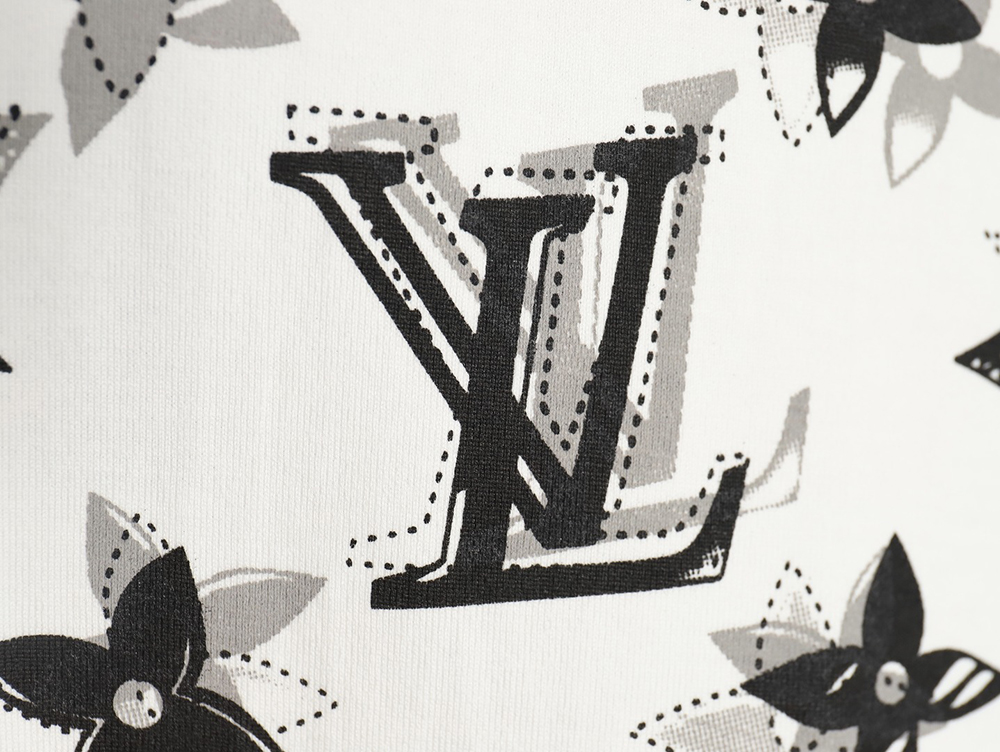 l0*is V*t0n all over print shadow short sleeve