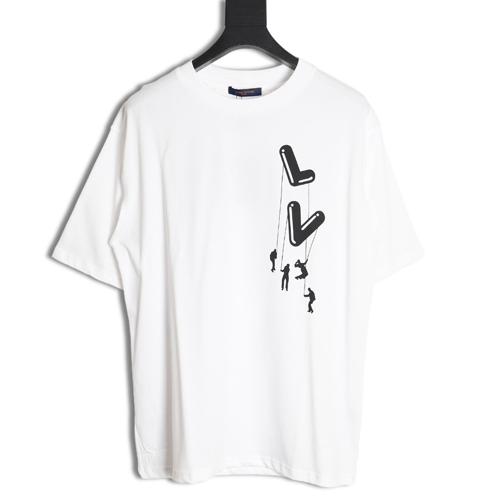 l0*is V*t0n 21ss paratrooper print short sleeve