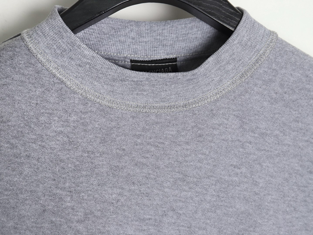 Ba*len*cia*ga 24ss ebay embroidered short-sleeved t-shirt