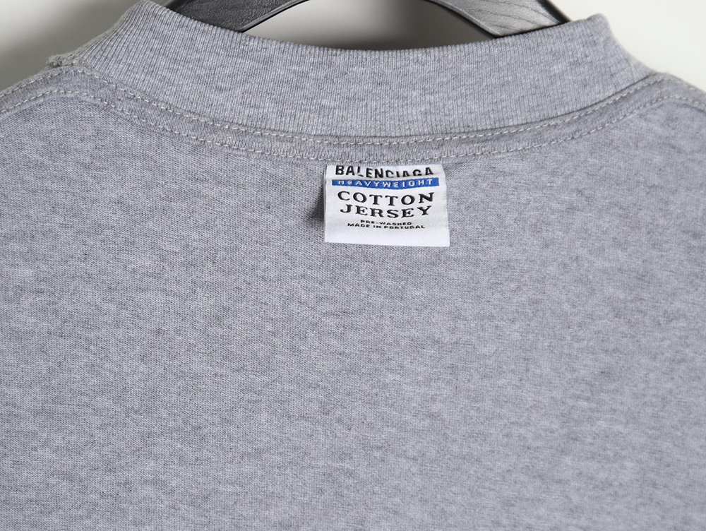 Ba*len*cia*ga 24ss ebay embroidered short-sleeved t-shirt