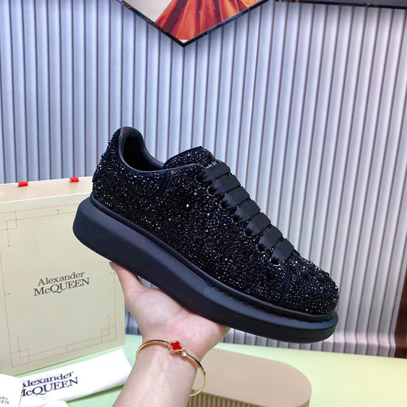 alexander m*q*en Di*m*nd patch sneakers