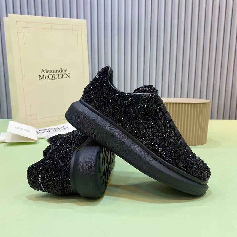 alexander m*q*en Di*m*nd patch sneakers