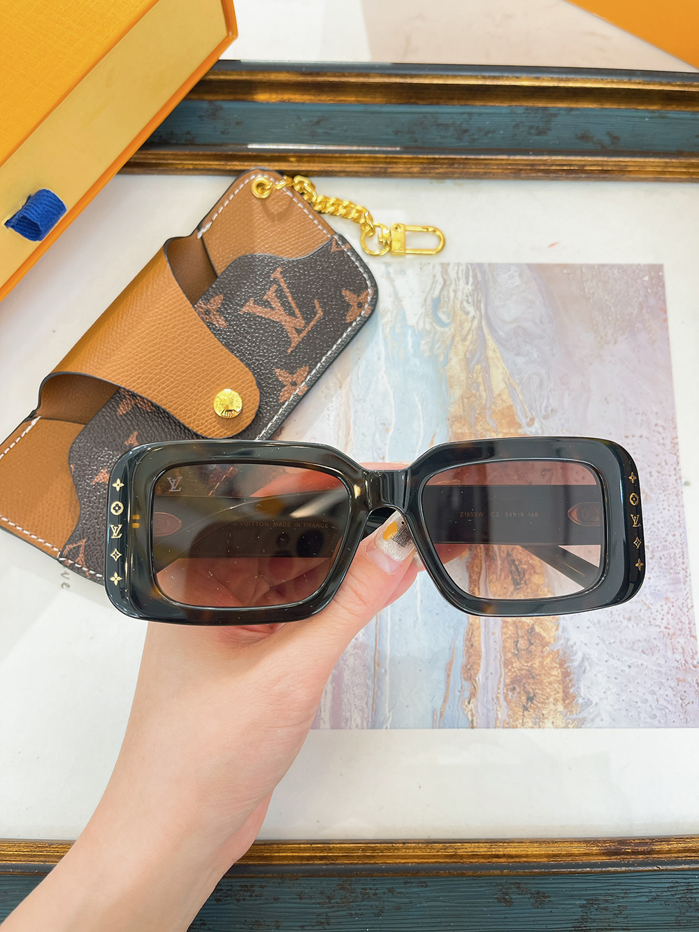 l0*is V*t0n eyeglasses z1653w