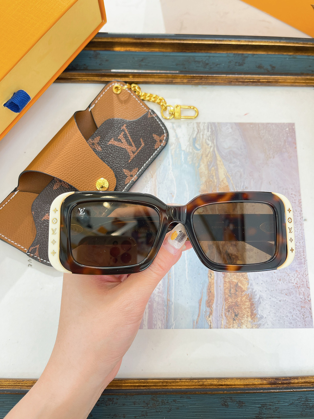 l0*is V*t0n eyeglasses z1653w