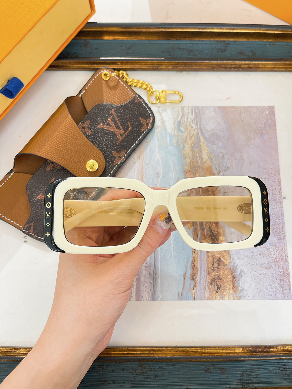 l0*is V*t0n eyeglasses z1653w