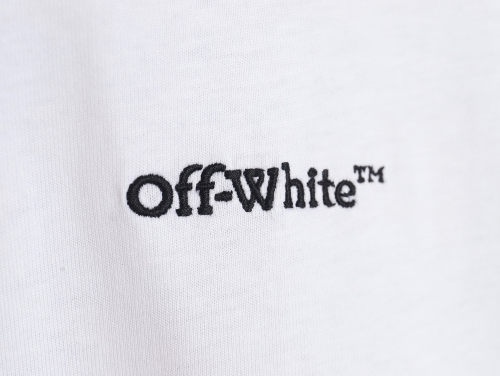 Off White OW embroidered arrow short sleeves