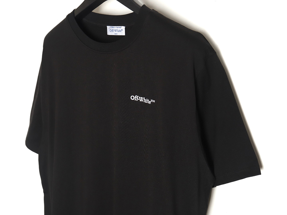 Off White OW embroidered arrow short sleeves_TSK1