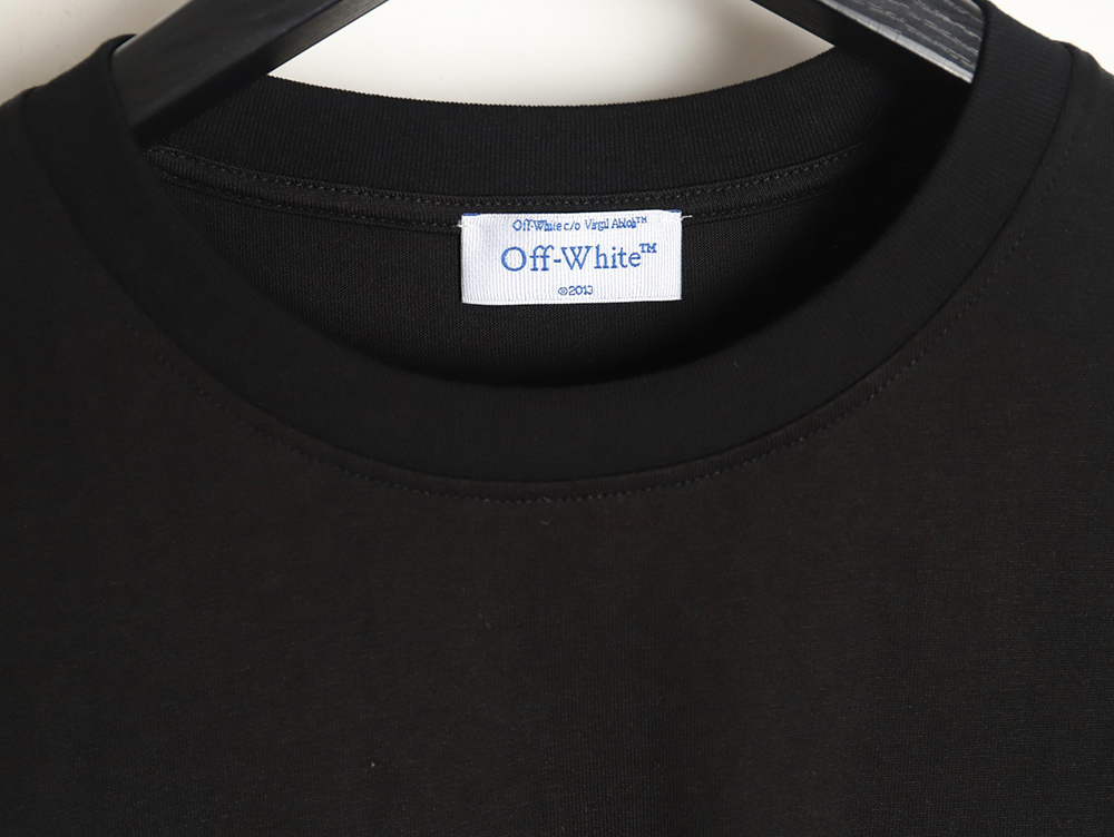 Off White OW embroidered arrow short sleeves_TSK1