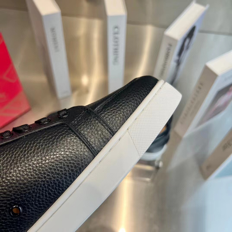 Ch**an louboutin rantulow sneakers - black