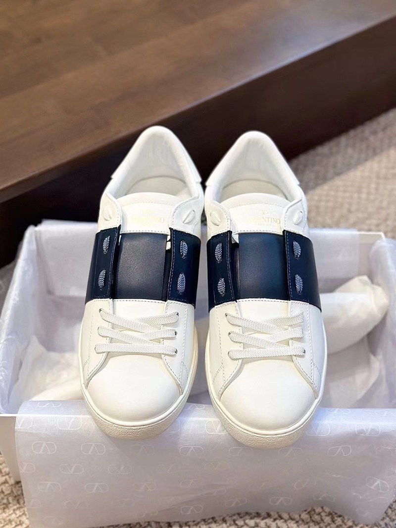 Valentina Calfskin Open Sneaker