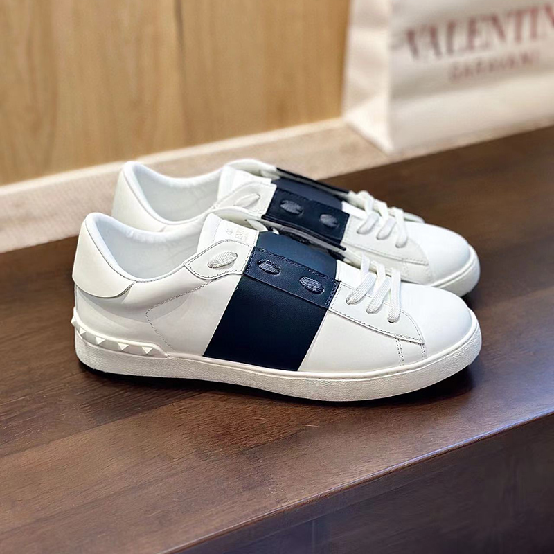 Valentina Calfskin Open Sneaker