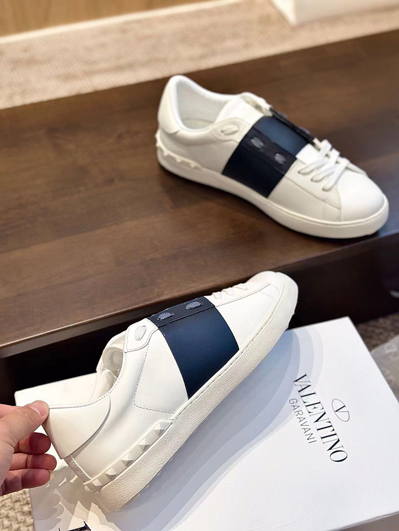 Valentina Calfskin Open Sneaker