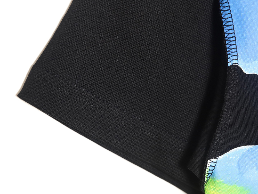 l0*is V*t0n watercolor graffiti short sleeve t-shirt_tsk1