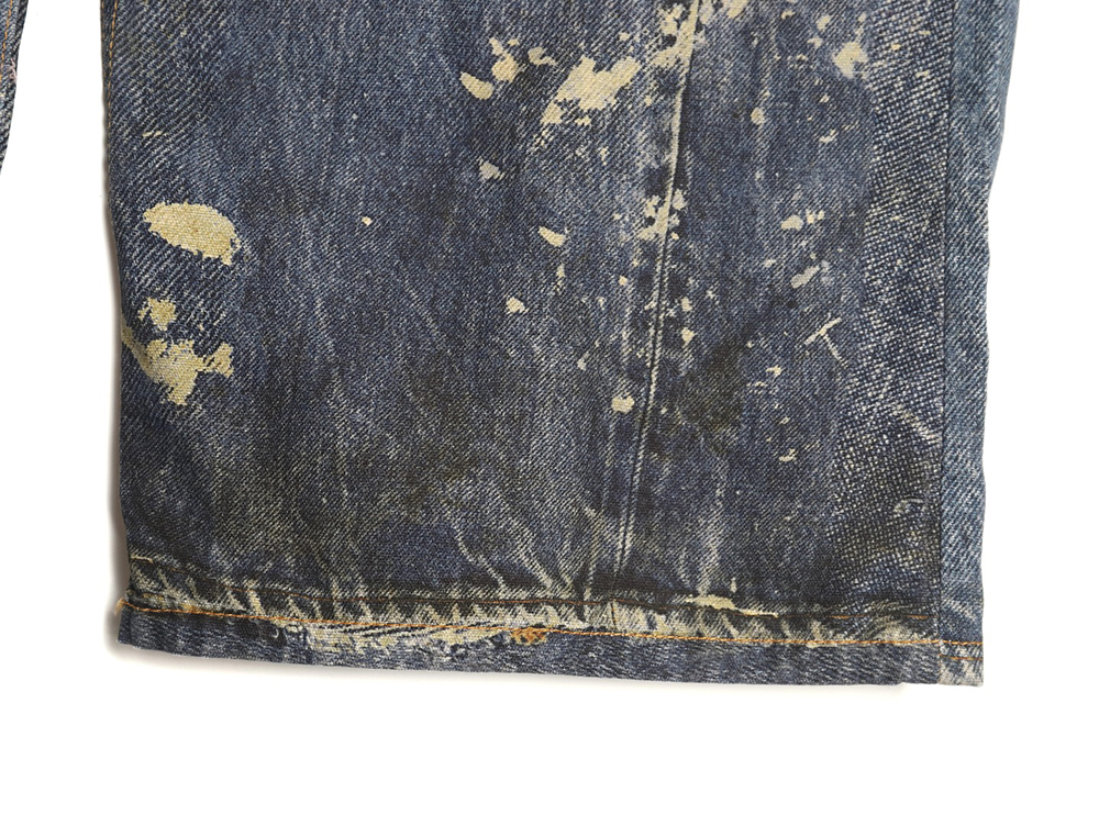 ACNE STUDIOS 24SS 3D printed jeans